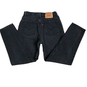 Levi's Woman’s Dark Gray Relaxed 550 Jeans